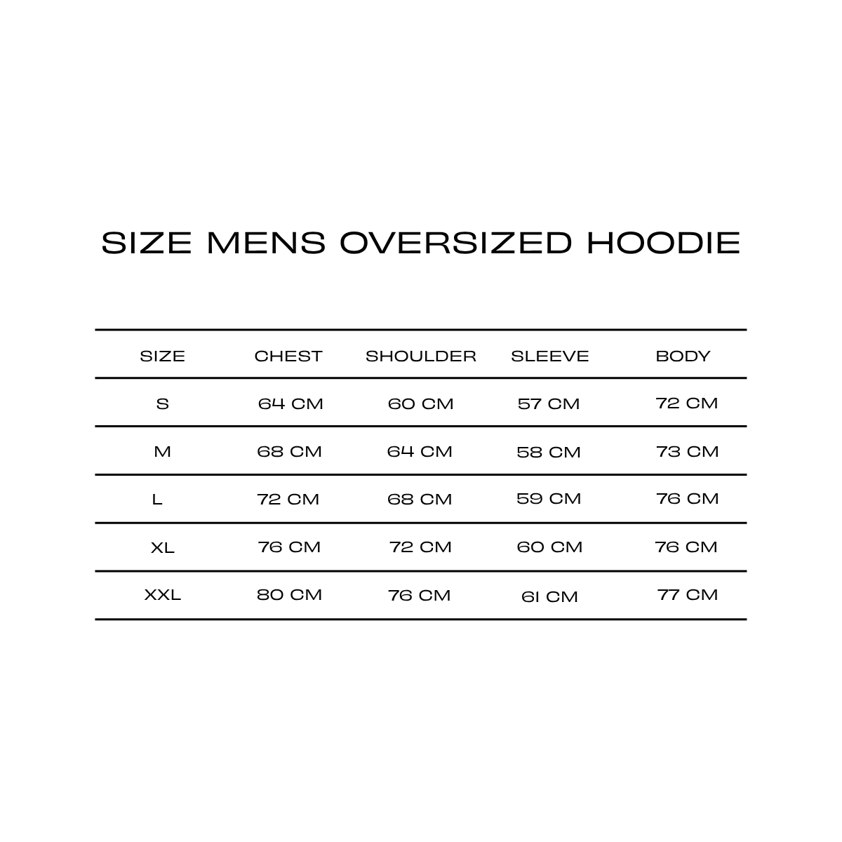 Mens Oversized Hoodie