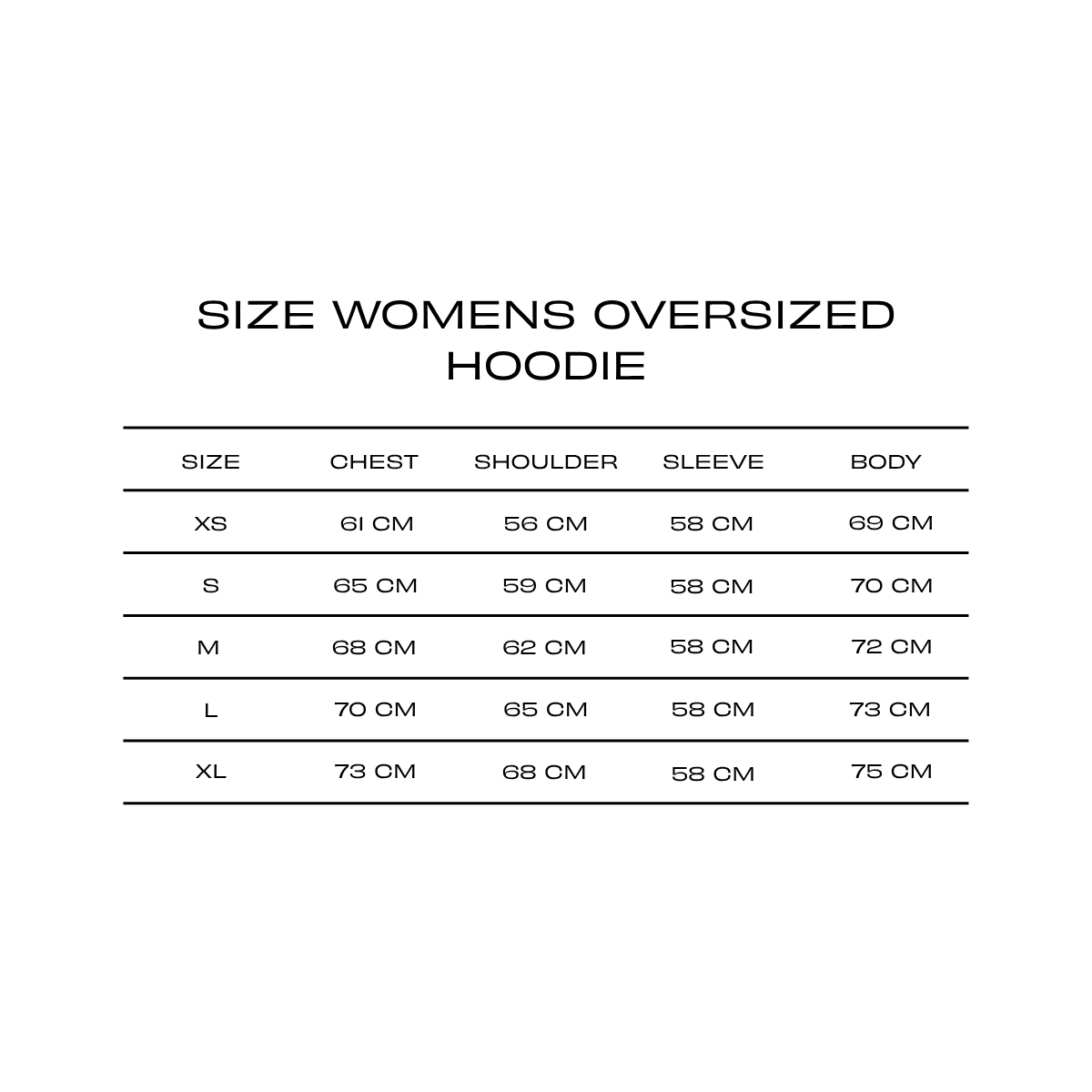 Womans Oversized Hoodie