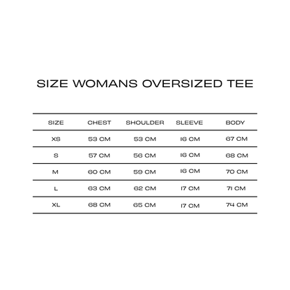 Womans Oversized Tee