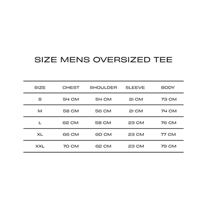 Mens Oversized Tee